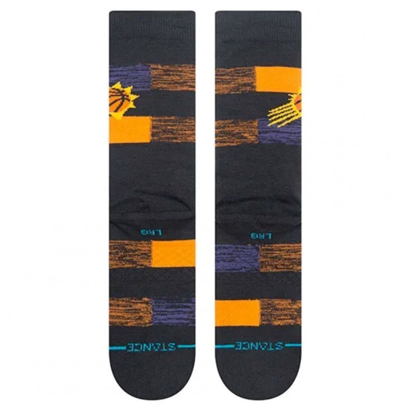 Chaussettes Homme SUNS CRYPTIC Noir et Orange