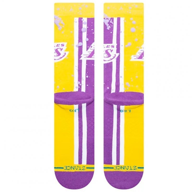 Chaussettes Homme OVERSPRAY Jaune et Violet