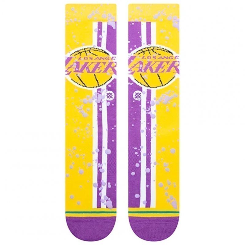 Chaussettes Homme OVERSPRAY Jaune et Violet