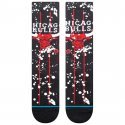 STANCE Chaussettes Homme Coton OVERSPRAY CHI Noir Rouge NBA
