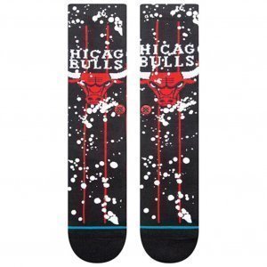 STANCE Chaussettes Homme Coton OVERSPRAY CHI Noir Rouge NBA