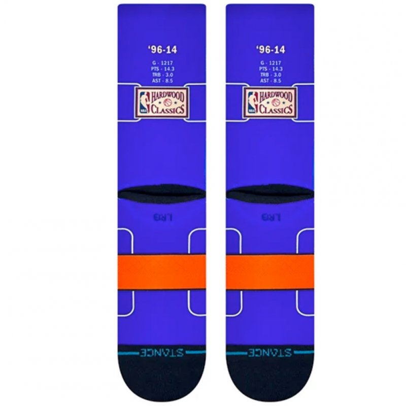 Chaussettes Homme RETRO BIGHEAD Violet et Orange