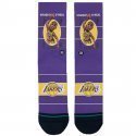 Chaussettes Homme RETRO BIGHEAD Violet et Jaune