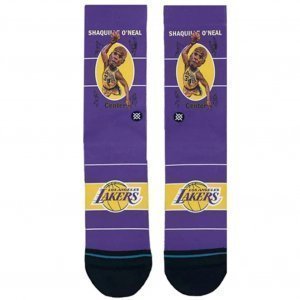 STANCE Chaussettes Homme Coton RETRO BIGHEAD SHAQ Violet Jaune NBA
