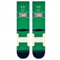 STANCE Chaussettes Homme Coton RETRO BIGHEAD KEMP Vert Blanc NBA