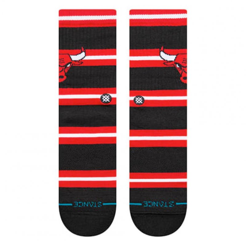 Chaussettes Homme PREP Noir et Rouge