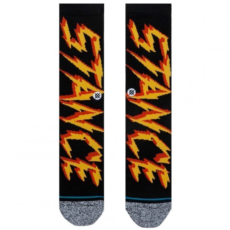 Chaussettes Homme ELECTRIFIED Noir et Jaune