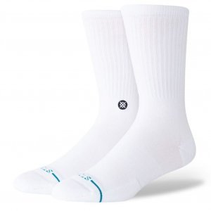 STANCE 3 paires de Chaussettes Homme Coton AMERICANA 3 PACK Blanc Bleu Rouge