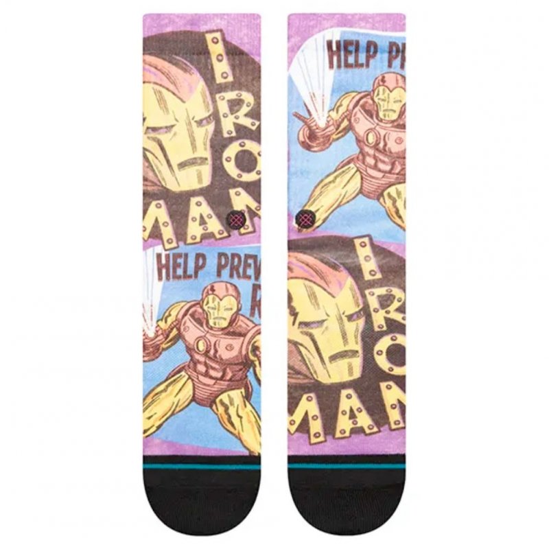 Chaussettes Homme PREVENT RUST Multicolore et Noir