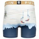 Boxer long Homme EDENWEISS Blanc et Beige