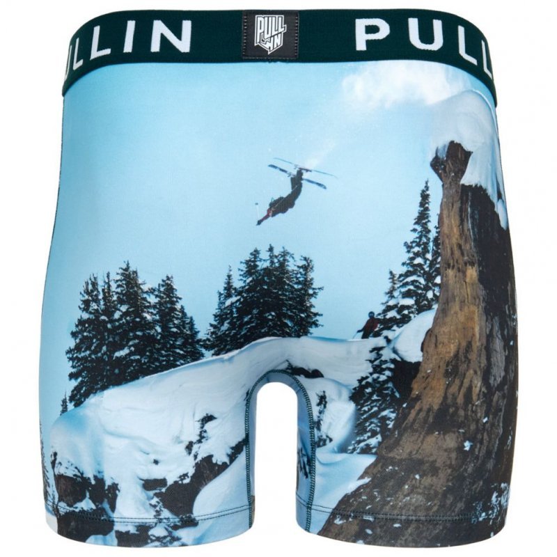 Boxer long Homme GENEP Bleu et Blanc