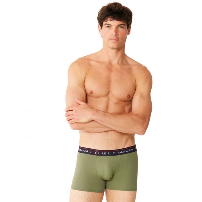 Boxer Homme REDOUTABLE Vert et Kaki