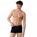 Boxer Homme REDOUTABLE Noir et Uni