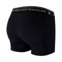 Boxer Homme REDOUTABLE Noir et Uni