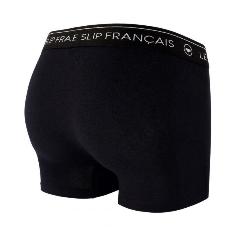 Boxer Homme REDOUTABLE Noir et Uni