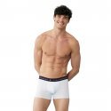 Boxer Homme REDOUTABLE Blanc et Uni