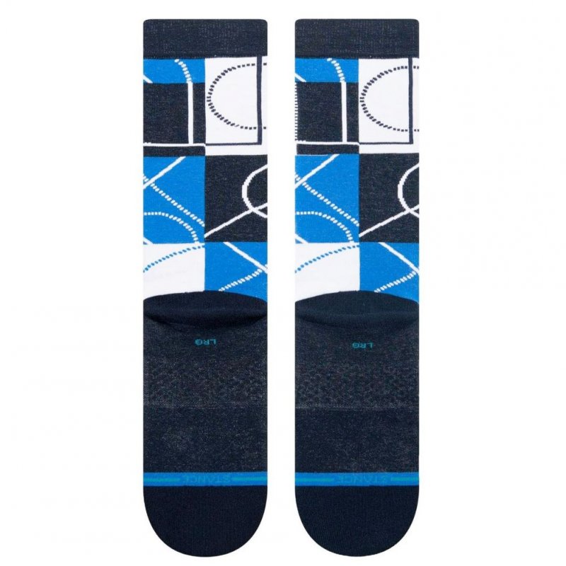 Chaussettes Homme ZONE Blanc et Bleu