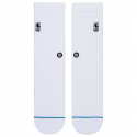 STANCE Chaussettes Homme Coton LOGOMAN ST Blanc NBA