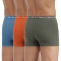 LOT DE 3 Boxer Sous-vêtements Homme STRETCH Bleu et Kaki