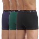 LOT DE 3 Boxer Sous-vêtements Homme STRETCH Noir et Denim