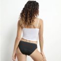 Slip Femme PROTECT Noir et Uni