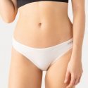 ATHENA Lot de 3 Culottes Femme Coton MYPETITPRIX Noir Blanc Noir