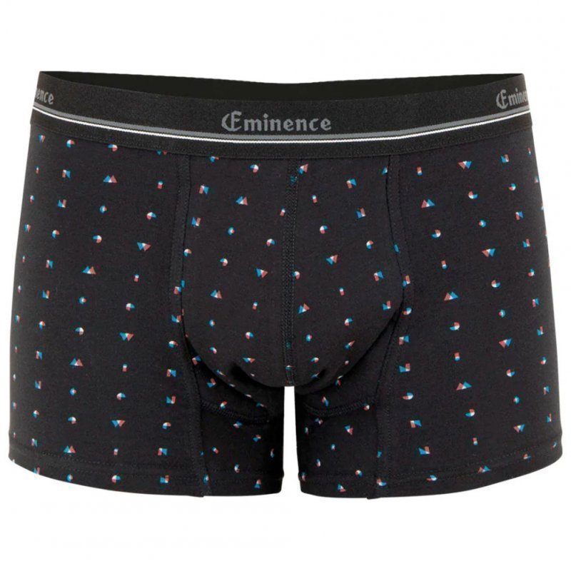 EMINENCE Boxer Homme Coton Absorbant SÉRÉNITÉ Lettrage Tricolore