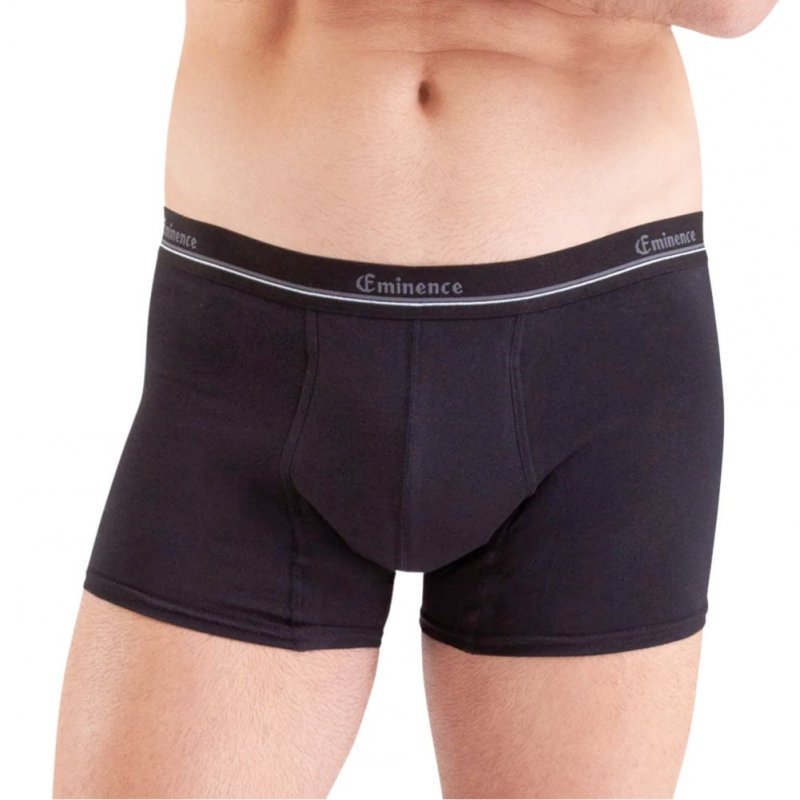 EMINENCE Boxer Homme Coton Absorbant SÉRÉNITÉ Noir