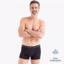 EMINENCE Boxer Homme Coton Absorbant SÉRÉNITÉ Noir