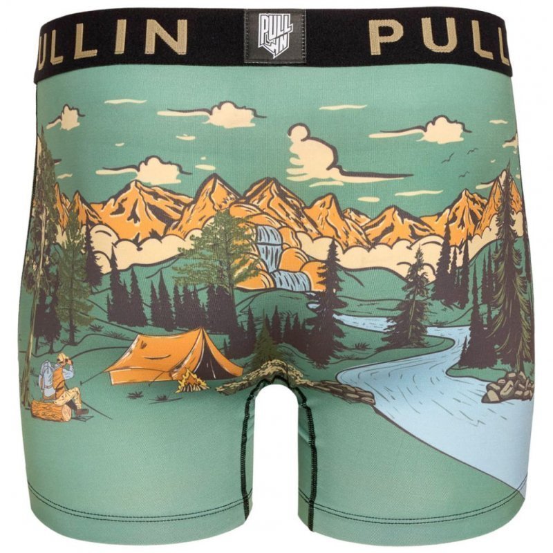 Boxer long Homme COLORADO Vert et Orange