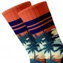 PULL IN Chaussettes Homme Coton BAYARBOR Bleu Orange