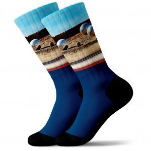 PULL IN Chaussettes Homme Coton TIR Bleu Beige