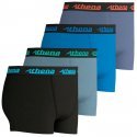 LOT DE 4 Boxer Sous-vêtements Garçon MYPETITPRIX4 Noir et Gris