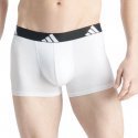 ADIDAS Lot de 3 Boxers Homme Coton ACTIVE FLEX3 Gris Blanc Noir