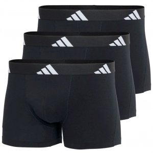 ADIDAS Lot de 3 Boxers Homme Coton ACTIVE FLEX3 Noir
