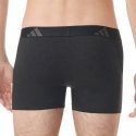 ADIDAS Lot de 2 Boxers Homme Coton ACTIVE FLEX2 Gris Noir