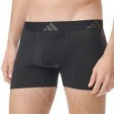 ADIDAS Lot de 2 Boxers Homme Coton ACTIVE FLEX2 Gris Noir