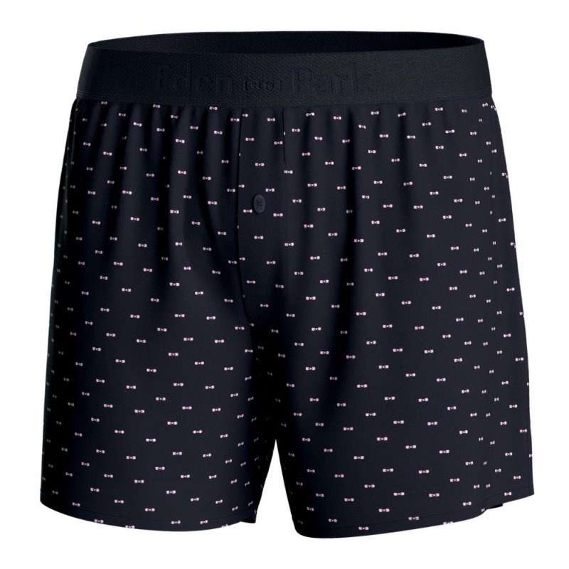 Caleçon Homme NOEUDSALL Bleu et Rose
