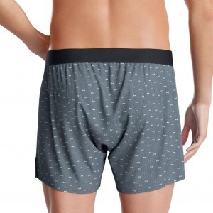 EDEN PARK Caleçon Homme Coton NOEUDSALL Tempest Gris
