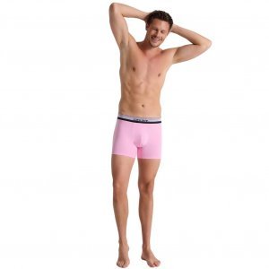 EDEN PARK Lot de 2 Boxers Homme Coton DUOCEINT Rose Marine