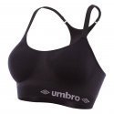 Brassière femme sans couture Umbro Noir