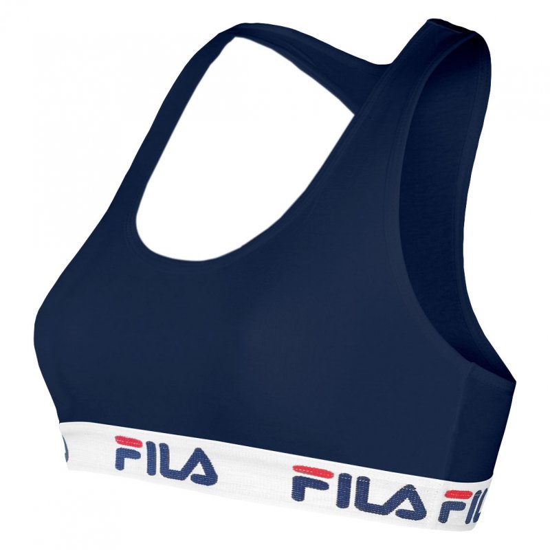 Brassiere coton femme FU6042 Bleu
