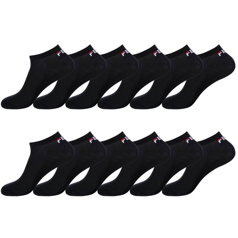 Lot de 12 Paires de Chaussettes Socquettes homme noir