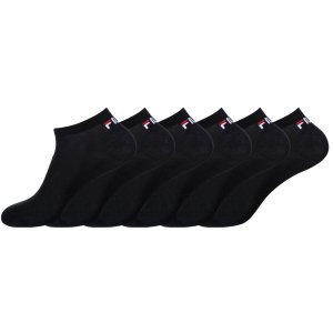 Lot de 6 Paires de Chaussettes Socquettes homme Fila Noir