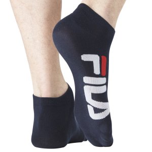 Lot de 6 Paires de Chaussettes Socquettes homme 9199 Fila Bleu