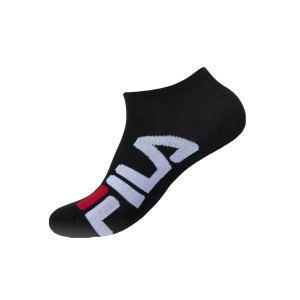 Lot de 6 Paires de Chaussettes Socquettes homme 9199 Fila Noir