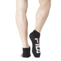 Lot de 6 Paires de Chaussettes Socquettes homme 9199 Fila Noir