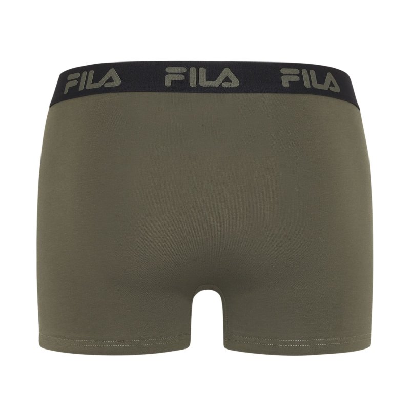 Lot de 4 boxers homme en coton uni