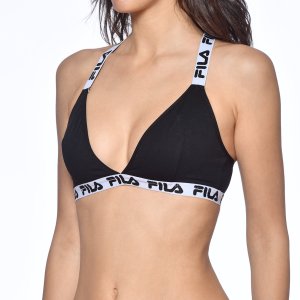 Brassière coton femme FU6065 Noir