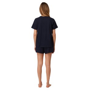 Ensemble de pyjama court femme Navy